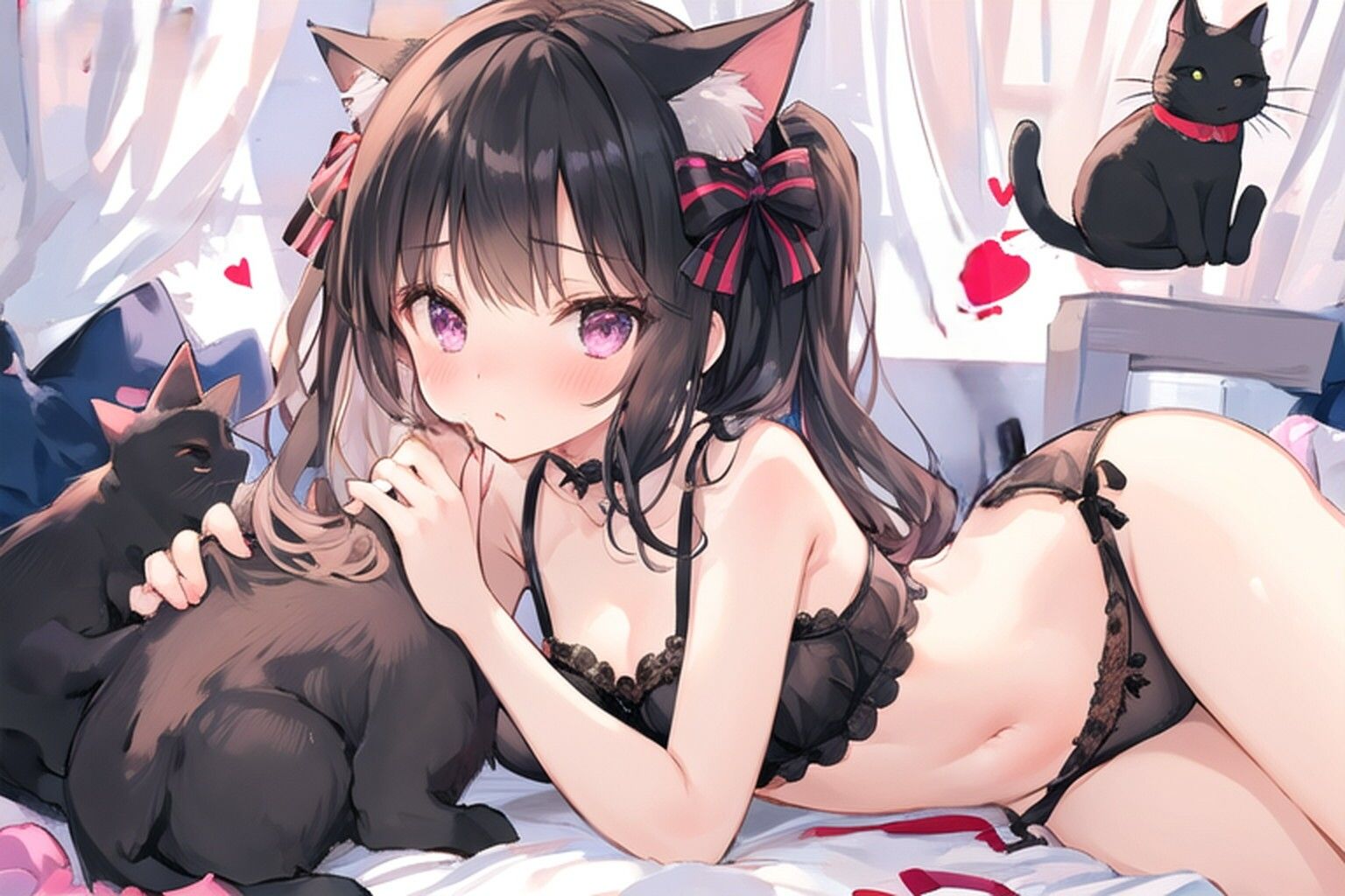 同棲している猫耳の女の子が、疲れたアナタにいっぱい甘えて、ちょっとイジワルに癒してくれる 画像3