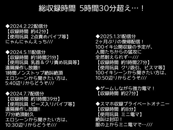 【大感謝価格2】20，000秒（5時間45分）絶叫イキ声【サークル内累計販売本数20，000本突破記念】 画像2