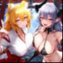 お狐様とサキュバスのドスケベ搾精性活