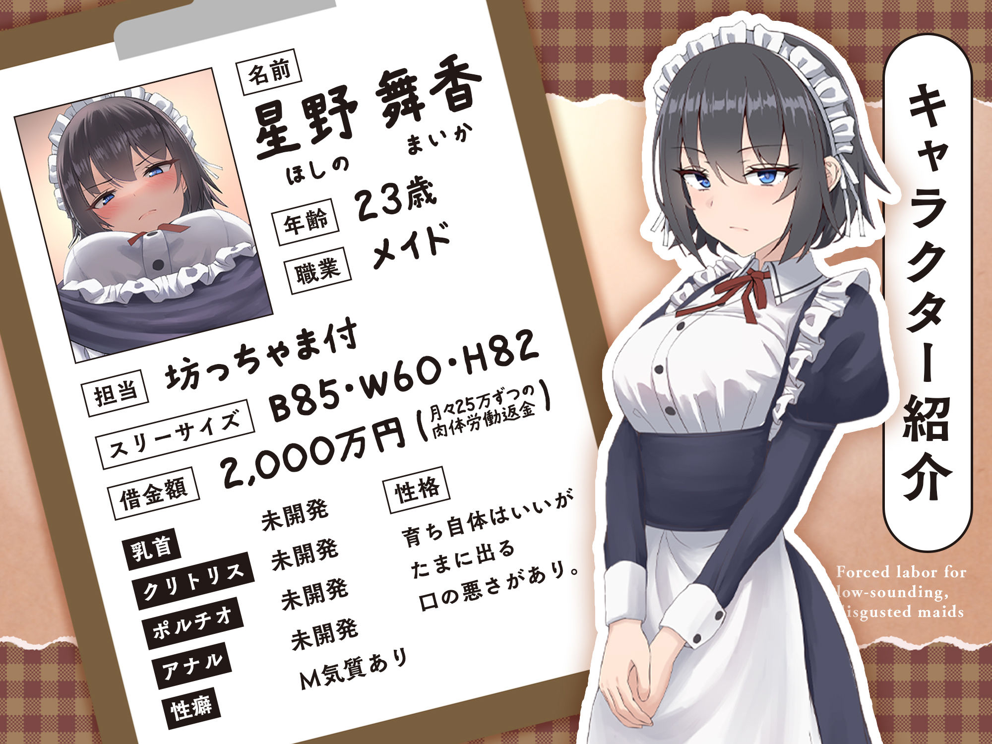 低音嫌々メイドの強性労働【CV:涼花みなせ】【KU100】 画像2