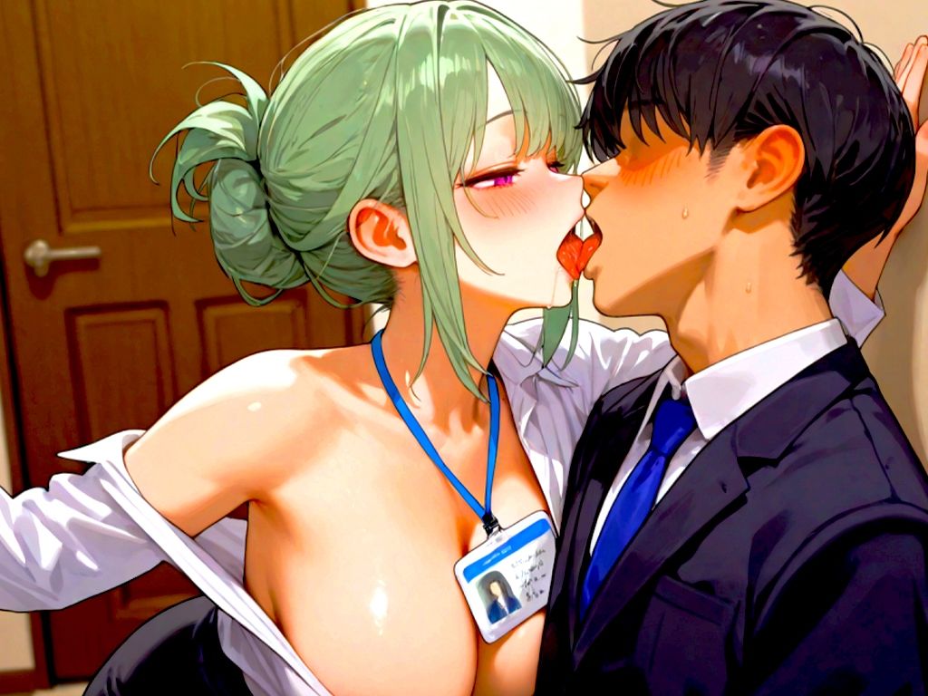 【キス媚び×酸欠ベロチュー特化】酔った色気たっぷりの上司がキス魔になって舌を絡ませ唾液で脳がとろける無限ディープキス【ドライオーガズム】 画像3