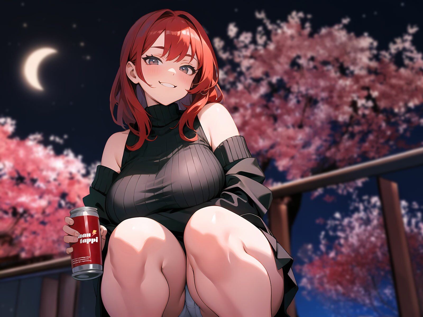 サンプル画像4:新歓花見で泥●ミニスカギャルのパンチラを見ていたら…勃起バレ！隠れてべろちゅう生えっち(ちゃんとぴ発電所) [d_545504]