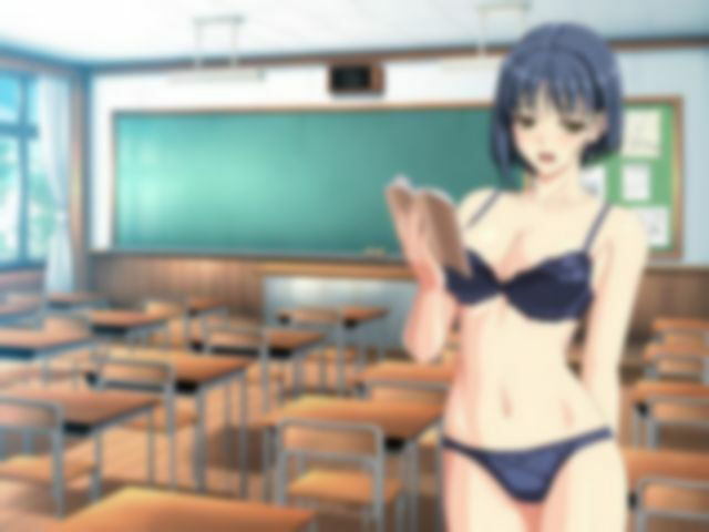 サンプル画像3:美人女教師の子作り実習(Black Shadow) [d_548474]