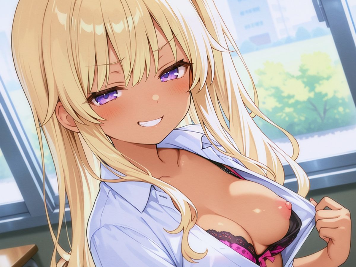 サンプル画像2:ギャルがオタクに性教育！？〜勉強教えてくれたお礼にウチがエロい事教えてやんよ〜【童貞・弱者男子】(ナンジャモンジャノキ) [d_557521]