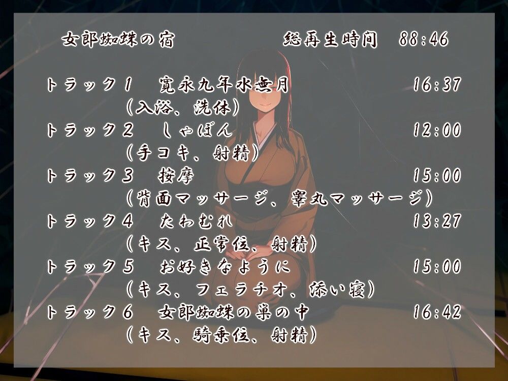 サンプル画像2:女郎蜘蛛の宿  編(近未来のふわふわ) [d_558204]