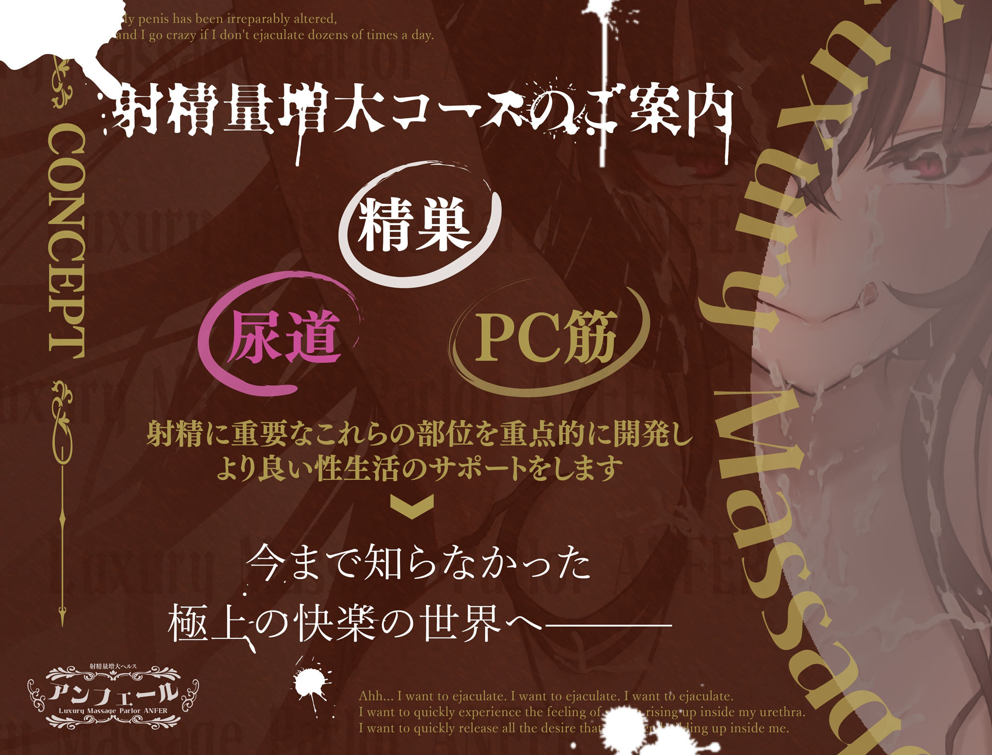 サンプル画像2:射精量増大ヘルス「アンフェール」 〜無限射精地獄でおちんちんトレーニング♪〜(とろねこサウンド) [d_560668]
