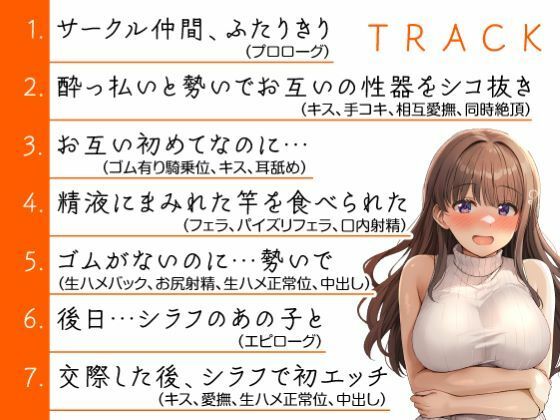 宅飲みえっち-清楚系JDとの●っ払い生ハメSEX!- 画像5