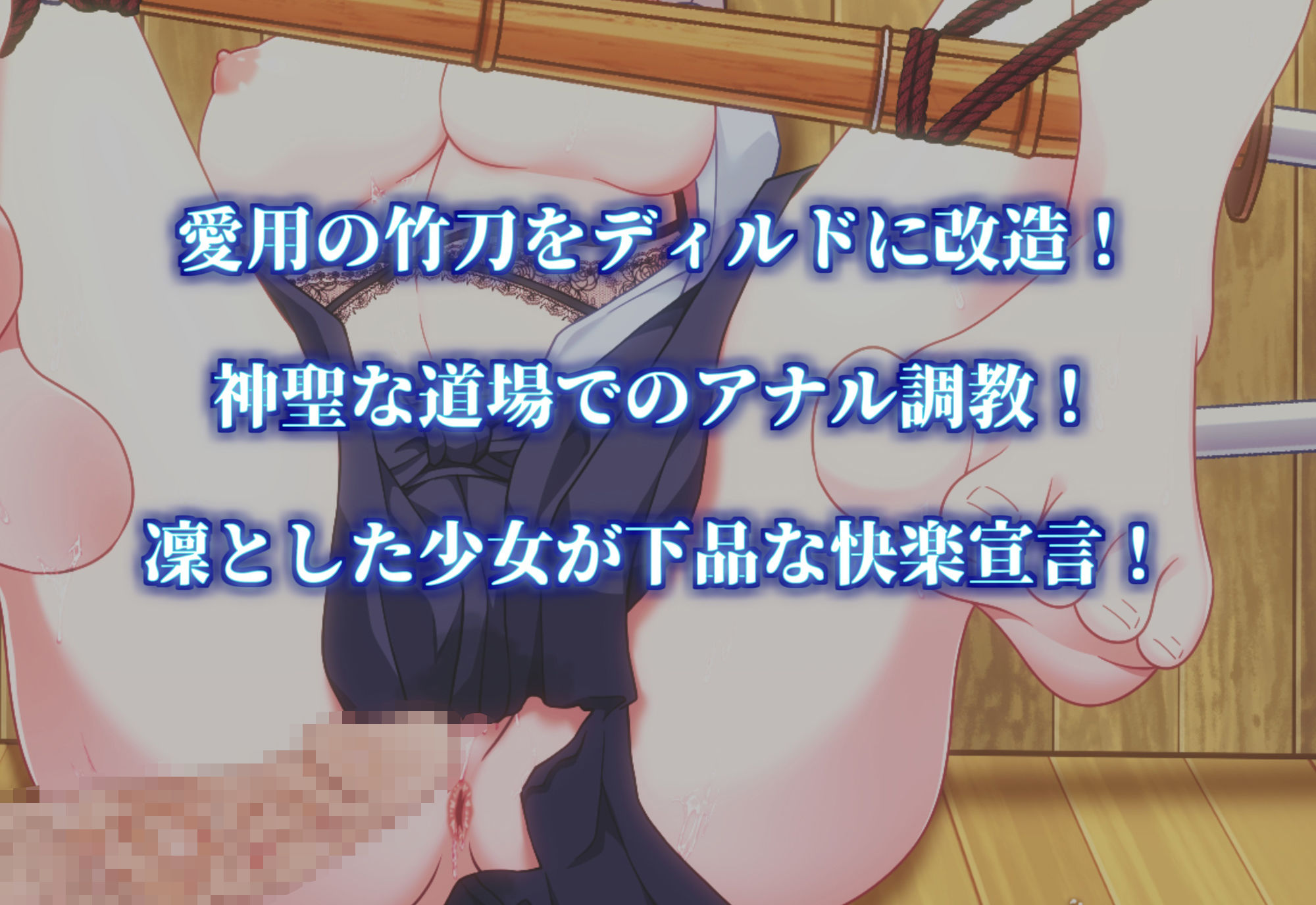 サンプル画像4:剣姫敗辱  不良のケツ穴打突にマゾ堕ちする剣道少女(尻盛煩悩寺) [d_562802]