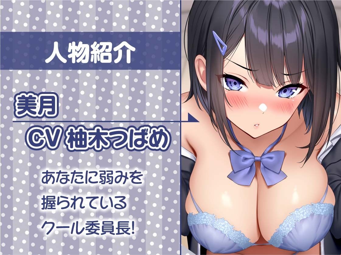 サンプル画像5:クール委員長に嫌がられながら種付けセックスさせてもらう2〜耳元でキモがられながらの強●妊娠セックス〜【フォーリーサウンド】(テグラユウキ) [d_565568]