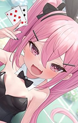 「トランプで引いた数×10回シコる」いじわる指示付きオナサポゲーム 〜メス○キバニーガールのいじわる指示に負かされる or 52枚引ききったら勝利♪〜【KU100】 画像3