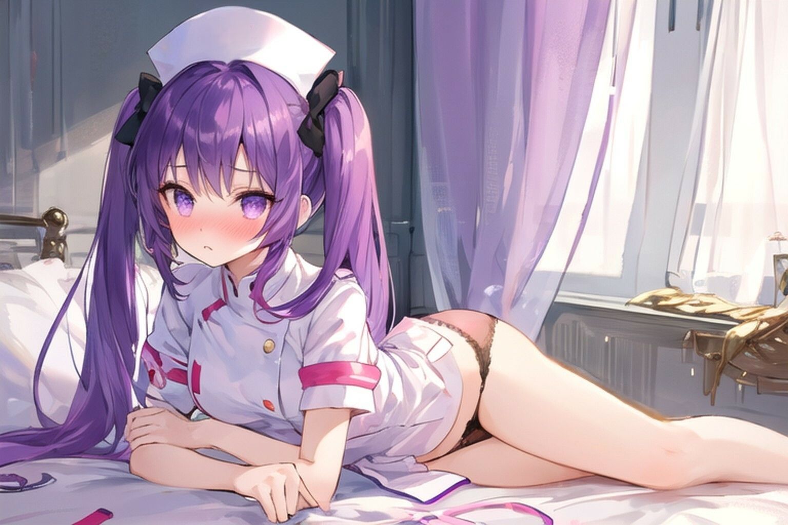 サンプル画像3:メンズエステでエステシャンと裏オプ体験〜無料オプションヘアアレンジはツインテール(九谷さんと愉快な仲間たち) [d_569595]