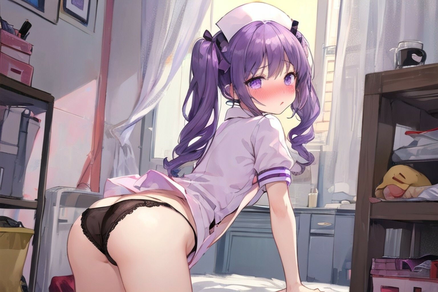 サンプル画像4:メンズエステでエステシャンと裏オプ体験〜無料オプションヘアアレンジはツインテール(九谷さんと愉快な仲間たち) [d_569595]