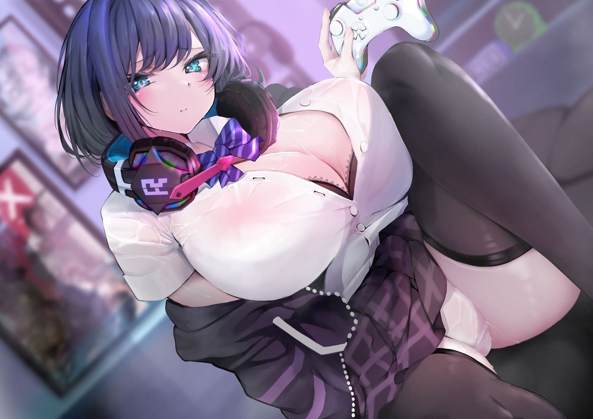 サンプル画像2:雑魚ゲーマーとはパコらない。(ふぁいばーどろっぷ) [d_577963]