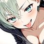 路上でフリーパイズリ！？ギャルサキュバスのパイズリ【KU100】
