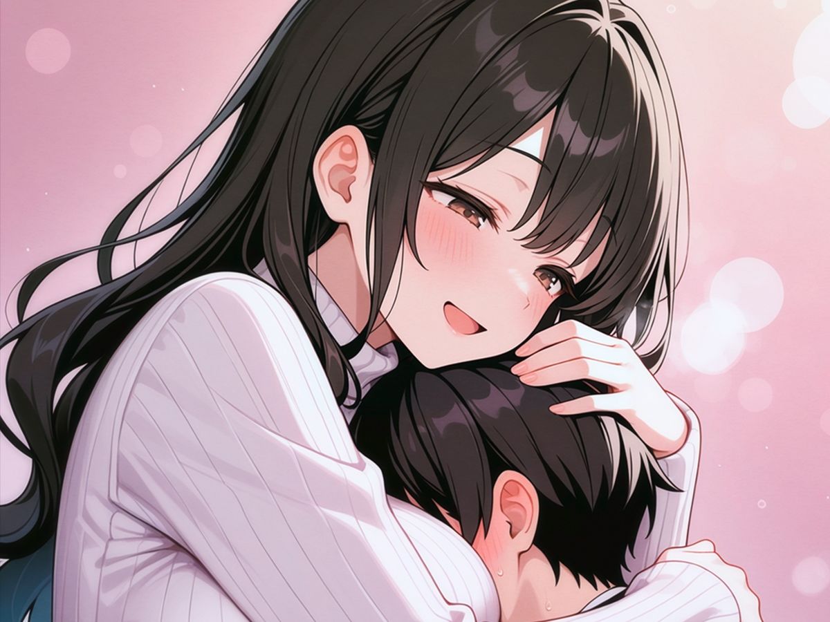 サンプル画像2:限界社畜の僕をエッチに癒して甘やかしてくれる甘々全肯定お姉さん【赤ちゃんプレイ】(ナンジャモンジャノキ) [d_584351]