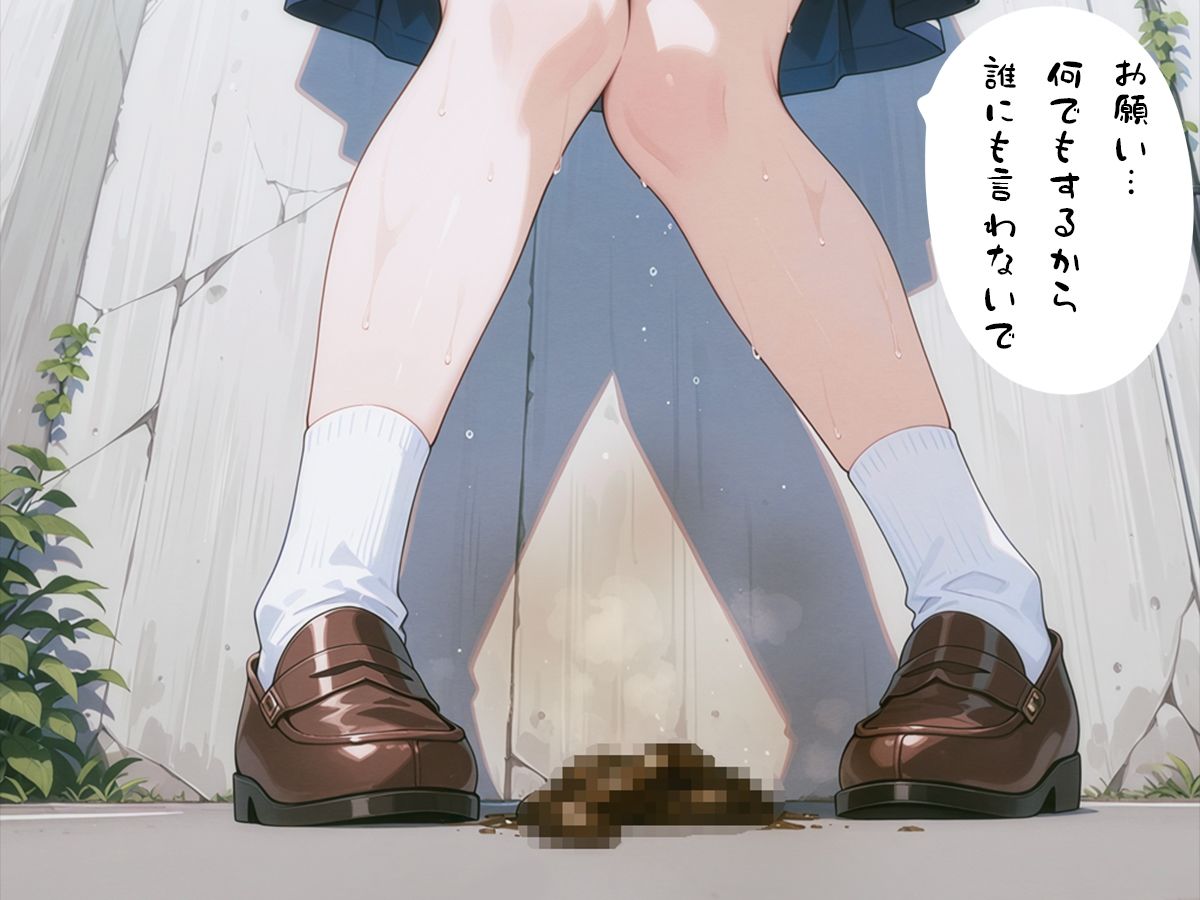 サンプル画像3:至急便所『大腸から始まる恋愛』〜うんち我慢してる女の子に告白！！告白成功するまで絶対に逃さない〜(ブリブリブリズム) [d_585336]