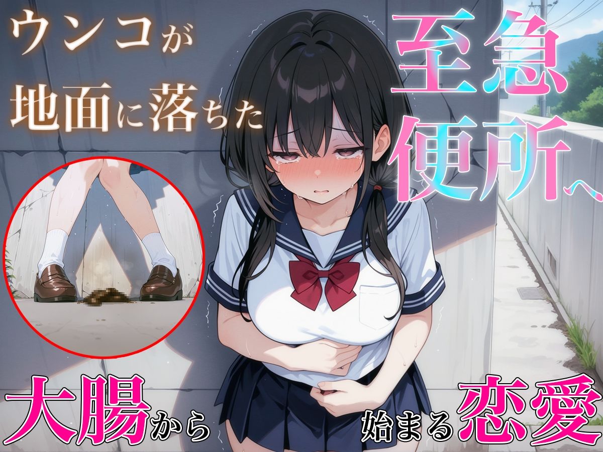 サンプル画像4:至急便所『大腸から始まる恋愛』〜うんち我慢してる女の子に告白！！告白成功するまで絶対に逃さない〜(ブリブリブリズム) [d_585336]