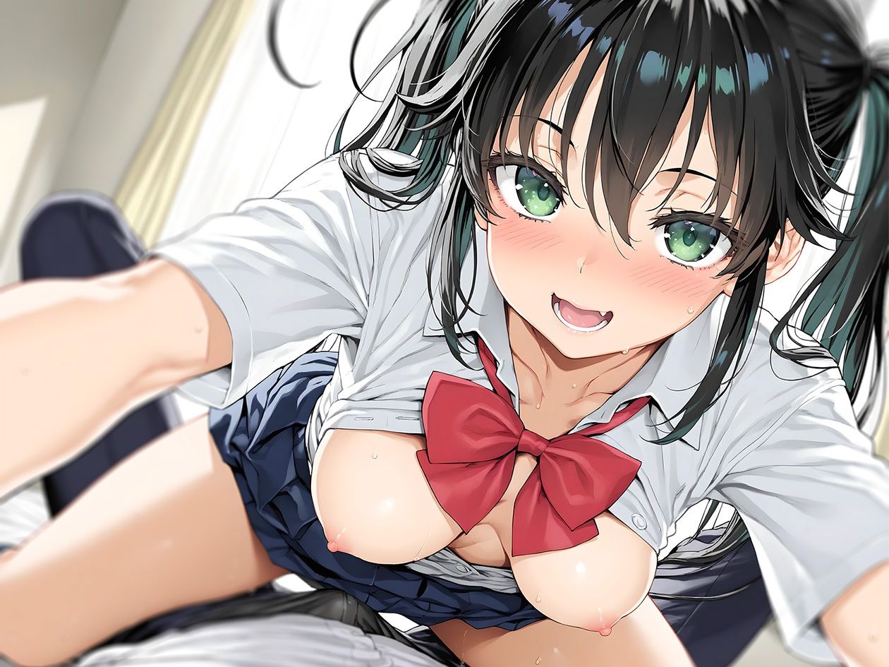 サンプル画像2:僕の搾精係になったオナ禁取り締まり風紀委員の後輩〜？喘ぎオナホこき編〜【KU100】(いたずらえっち 〜性癖よ恍惚なれ〜) [d_585974]