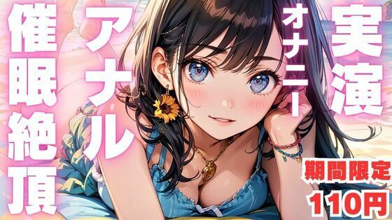 期間限定110円【本編56分  アナル実演オナニー】催●アナルオナニーでド下品声出しちゃうドスケベ女のオナニー音声