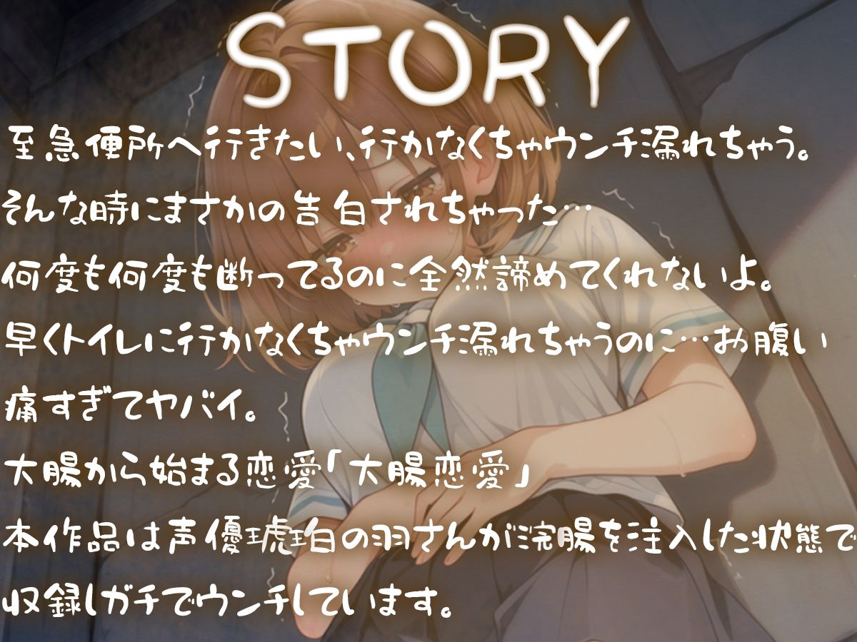 サンプル画像1:うんち我慢してる女の子に告白！！告白成功するまで絶対に逃さない〜至急便所『大腸から始まる恋愛』〜(ブリブリブリズム) [d_588635]