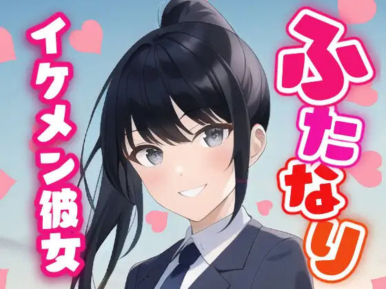 【ふたなり百合】イケメン彼女に溺愛されて中出し百合セックス！