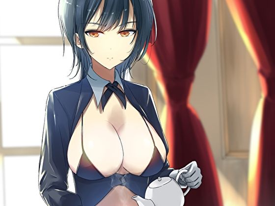 サンプル画像2:低音イケメン女執事の甘トロ筆おろしつよつよおちんぽ性教育。童貞の僕を犯して開発してくれるおねショタSEX(M屋) [d_589650]