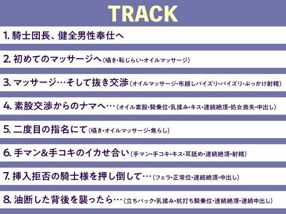 サンプル画像5:チンは剣より強し！〜最凶の女騎士団長…メンズエステで男に屈す〜(性為の戯れ) [d_589658]