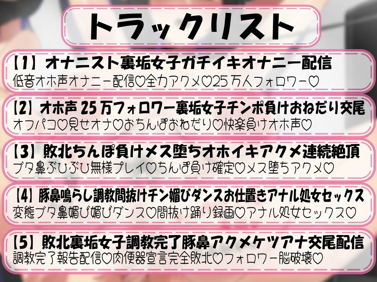 サンプル画像4:【豚鼻ブヒ堕ち】フォロワー脳破壊！手の届かぬオナニスト裏垢女子が突然オフパコ動画公開！調教交尾肉便器堕ち(ルヒー出版) [d_590844]