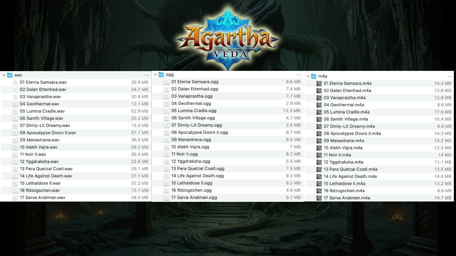 サンプル画像2:【BGM素材】Agartha Veda Game Music(SOUND AIRYLUVS) [d_592971]