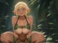 腹筋バキバキの褐色長乳エルフは、ショタ勇者とイチャラブセックスな旅をする【おねしょた/巨乳/バイノーラル】