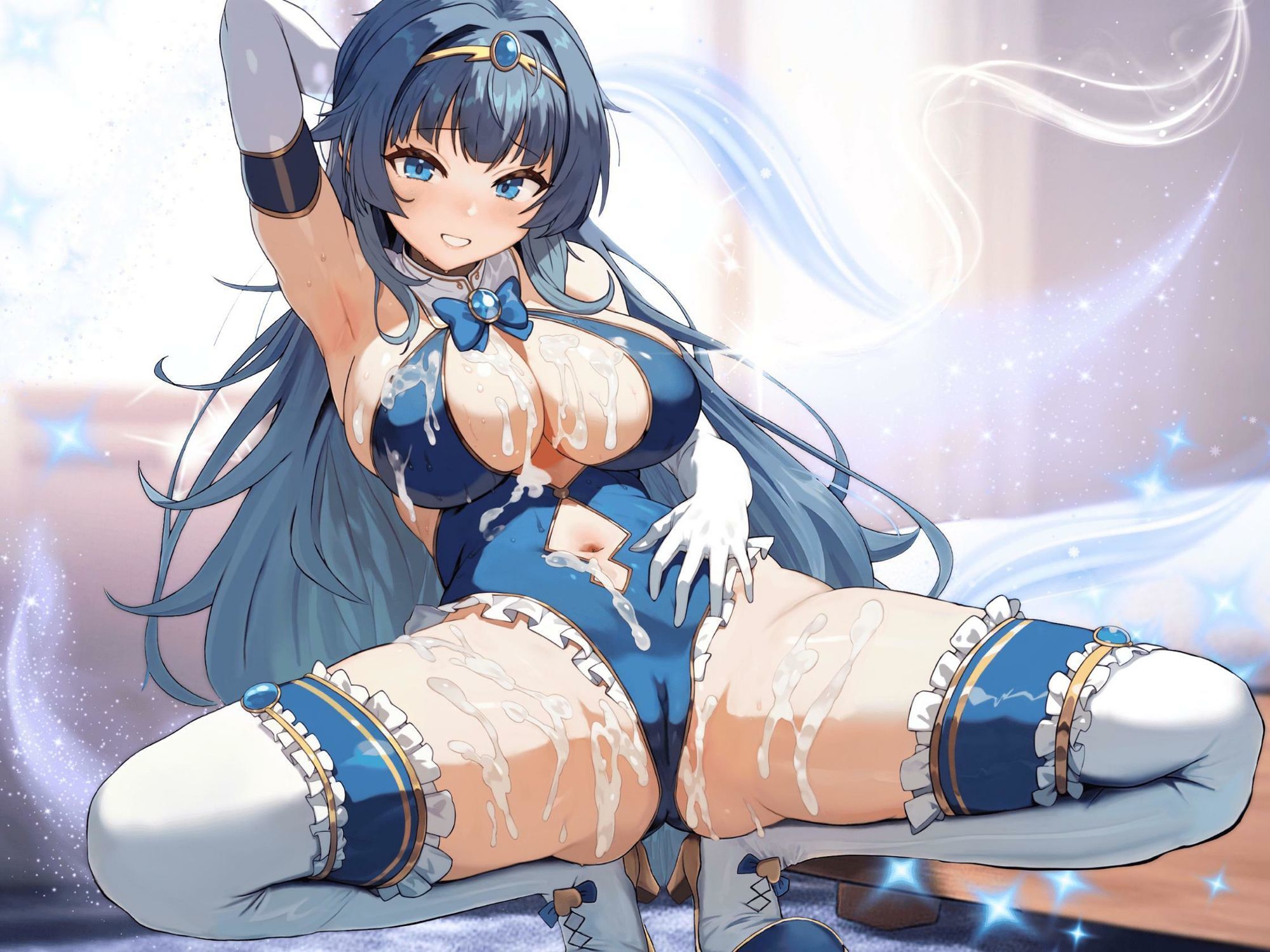 サンプル画像5:変身ヒロイン発情 〜敵の媚薬で発情した清楚ヒロインがドスケベ逆レ●プ♪〜(海のロバ) [d_596621]