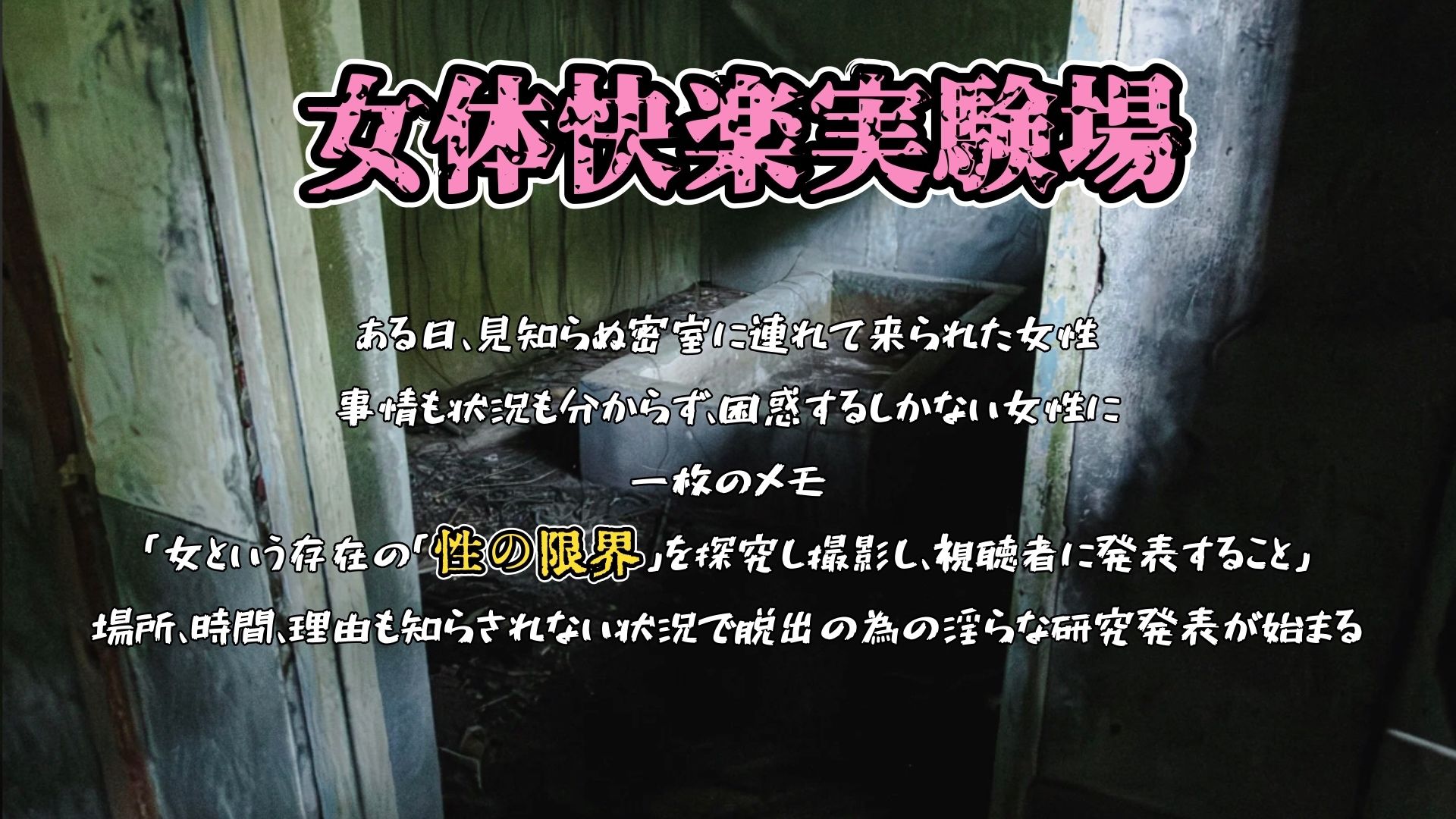 『女体快楽実験場』 被験体No,004「ねこまる」Stage,1 前編 画像1
