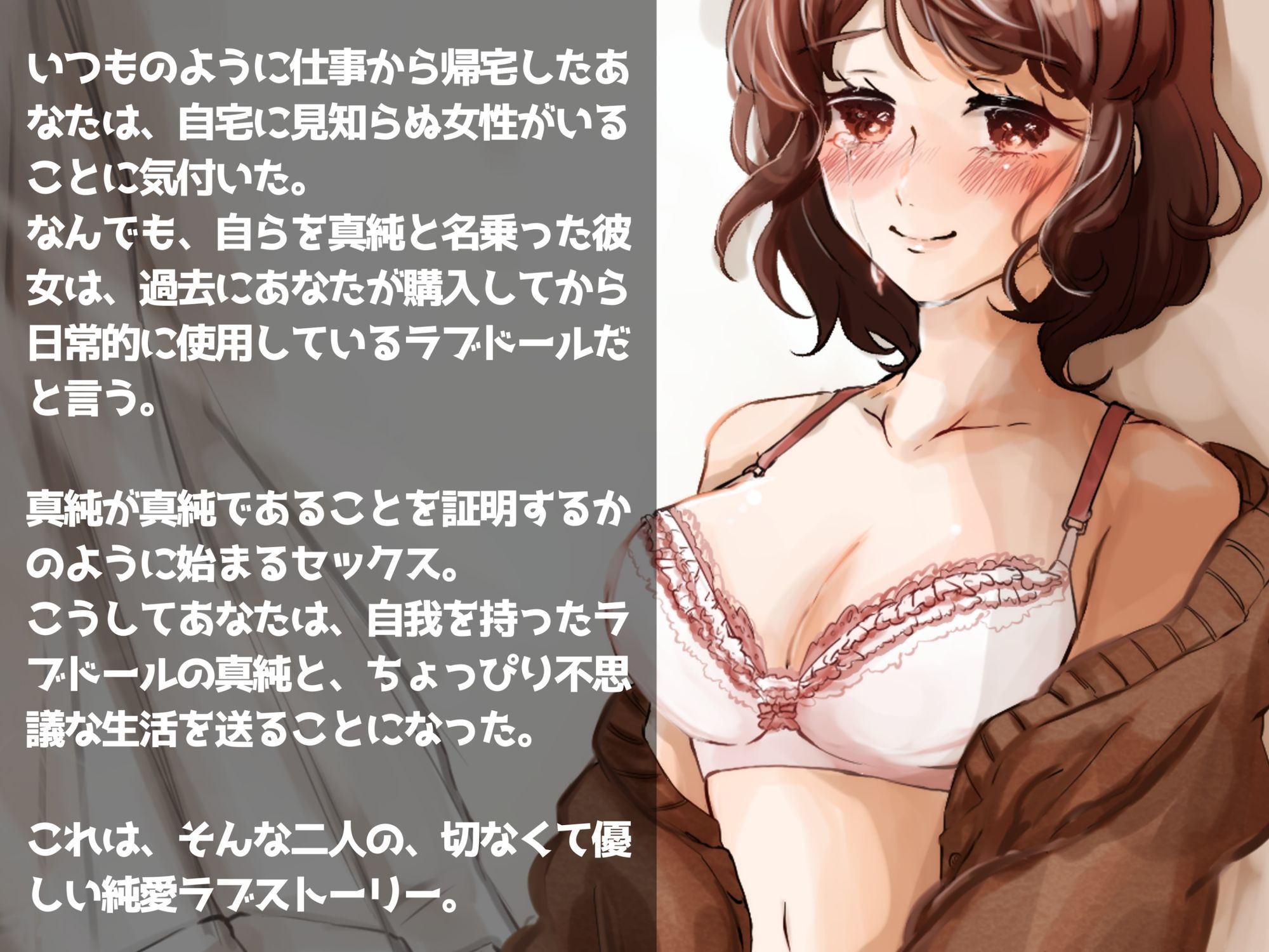 サンプル画像2:ロマンティック＊ドール 〜自我を持ったラブドールと恋をする話〜(ありがた屋) [d_597472]