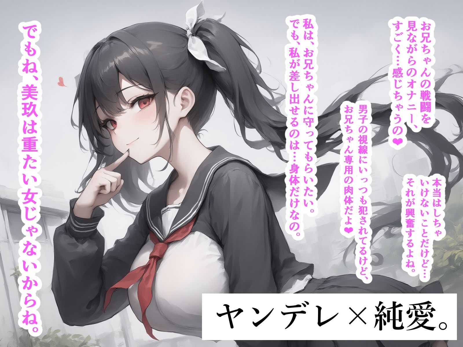 サンプル画像3:【異世界転移×ASMR】俺の妹がヤンデレ魔王だと判明した件〜お兄ちゃん、私を○して（はーと）〜(ゆずゆず製作所) [d_600239]