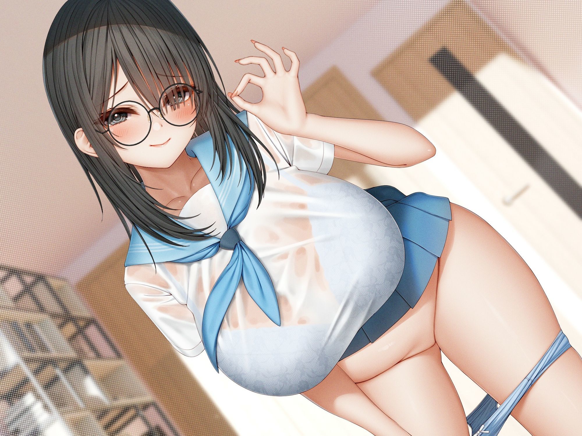 サンプル画像2:町内会の性処理係  陰キャJKは早くシたい！！(East Wisteria) [d_603964]