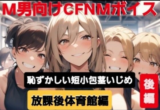 M男向けCFNMボイス  恥ずかしい短小包茎いじめ  放課後体育館編【後編】