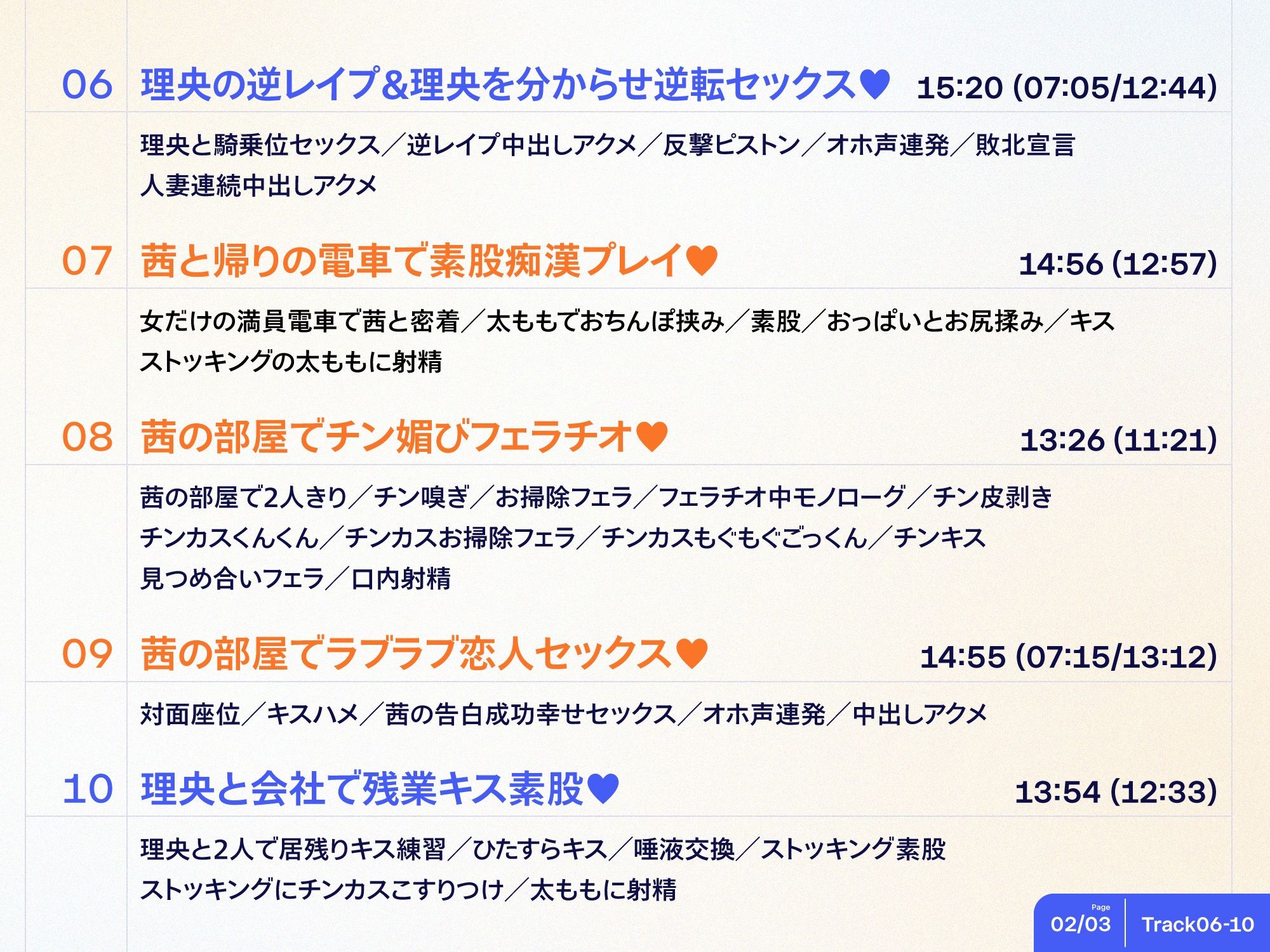 巨乳先輩OLがチンカス汚ちんぽに媚び媚びご奉仕してくれる新入社員研修♪【KU100】 画像6