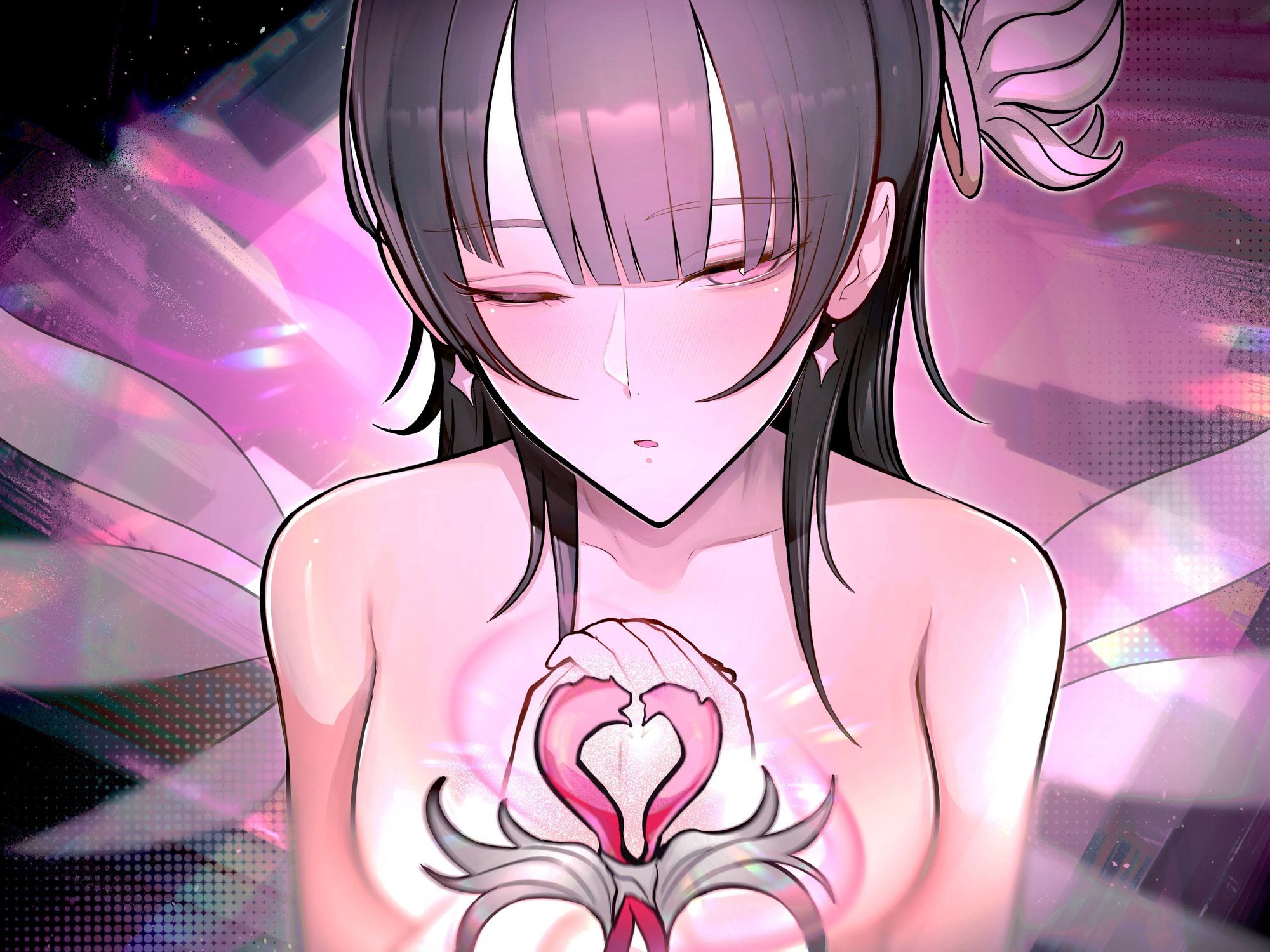 サンプル画像4:【純愛×魔法少女×おほ声】魔法少女まりか -The last night together-(おほ声の館) [d_606189]