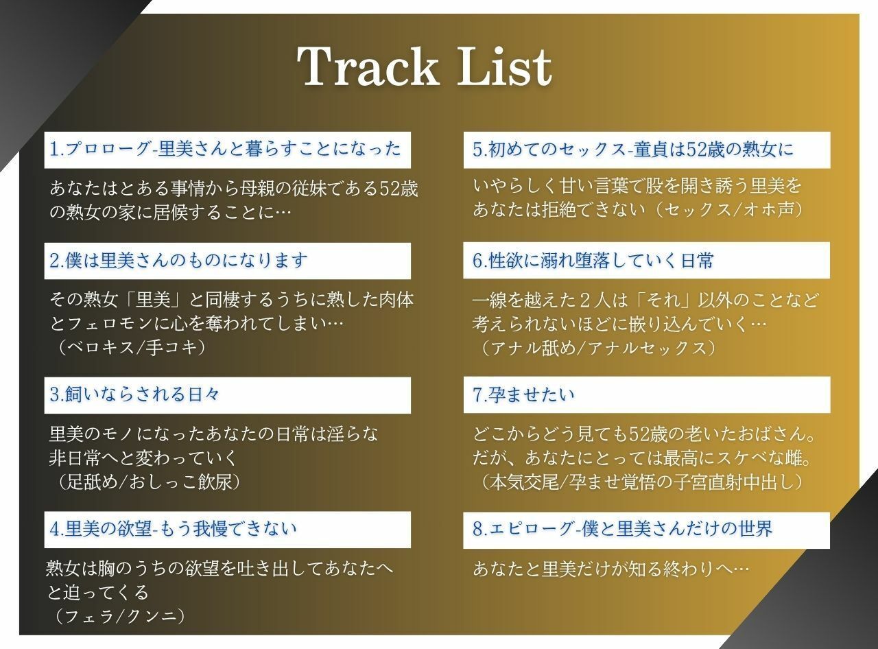 サンプル画像2:完熟アラフィフ熟女とドスケベ同棲 飢えた親戚のおばさんと肉欲のままに堕ちていく(MILF BOOKS) [d_606486]