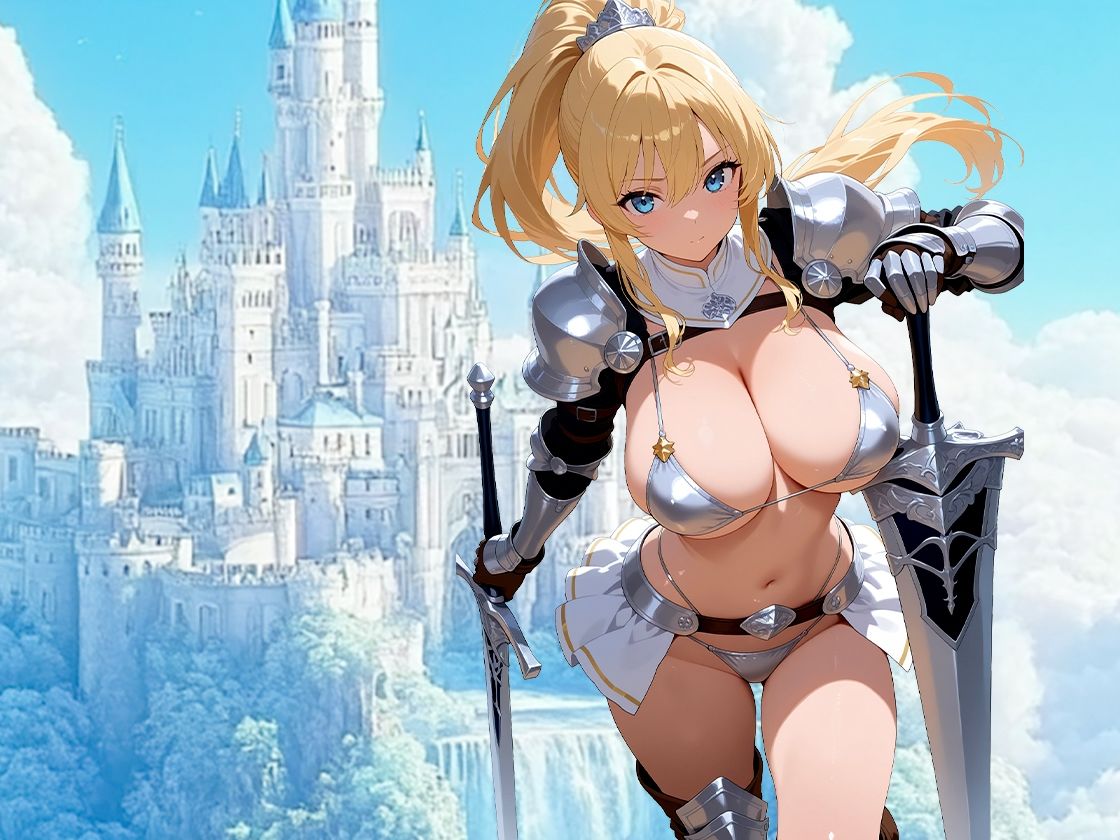 サンプル画像4:最強女剣士が敵の罠で媚薬淫汁触手牢に落ち全身性感開発！凌●マゾメス奴●化され敵国王子のオナホに！(しゃぶり〜ぜ) [d_606509]