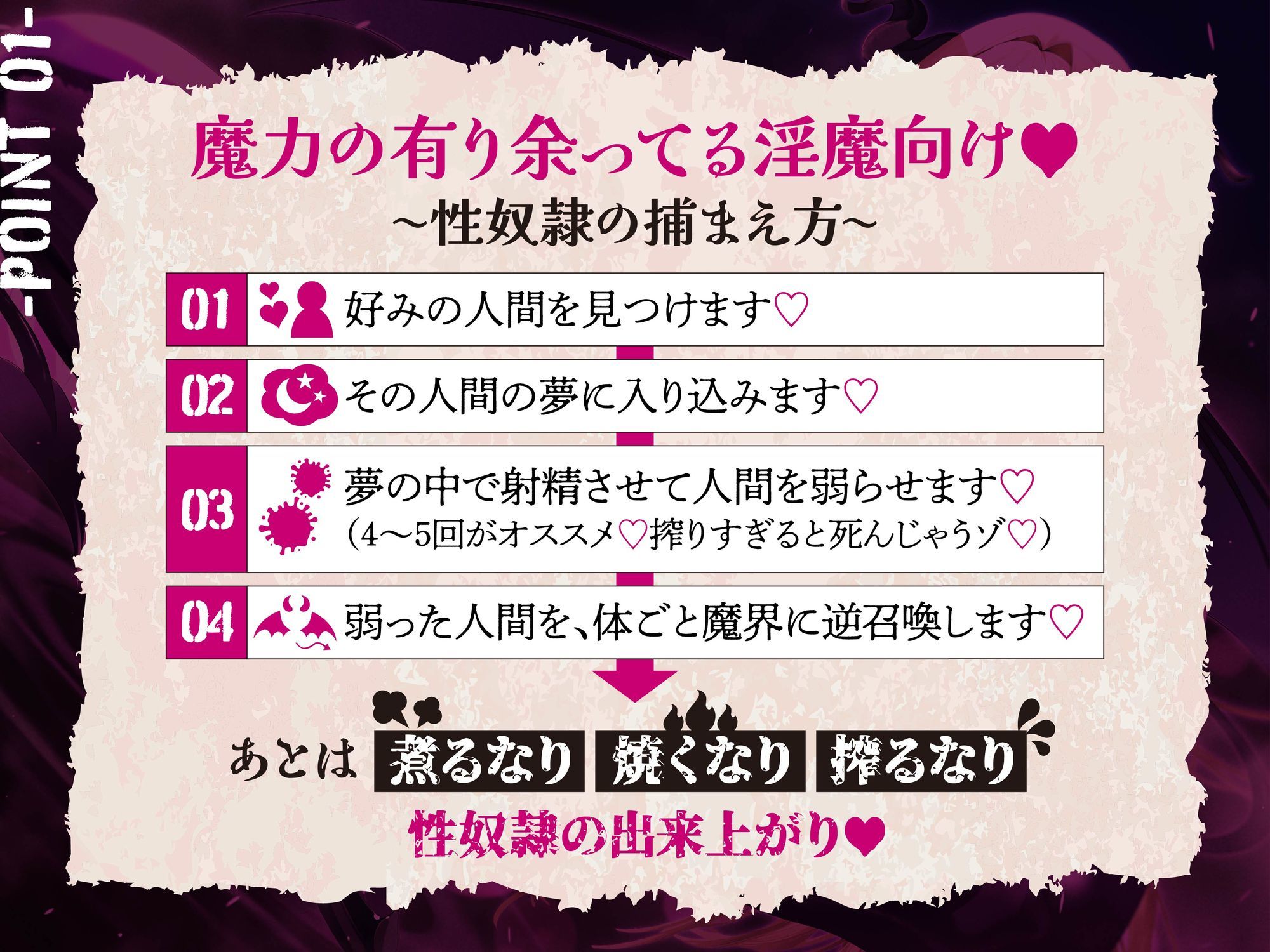 【逆レ】サキュバスと負け確SEXバトル〜あなたの運命は…死ぬまで淫魔のザーメンサーバー！？〜 画像5