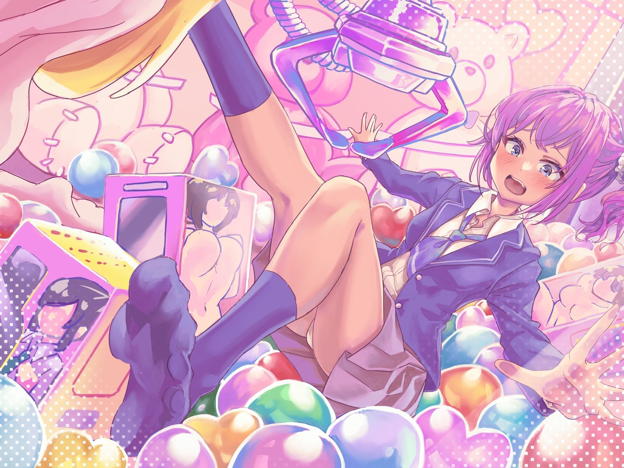 サンプル画像2:げっちゅー！ 〜クレーンゲームでGETしたギャルJ○を好き放題できる話〜(ありがた屋) [d_613743]