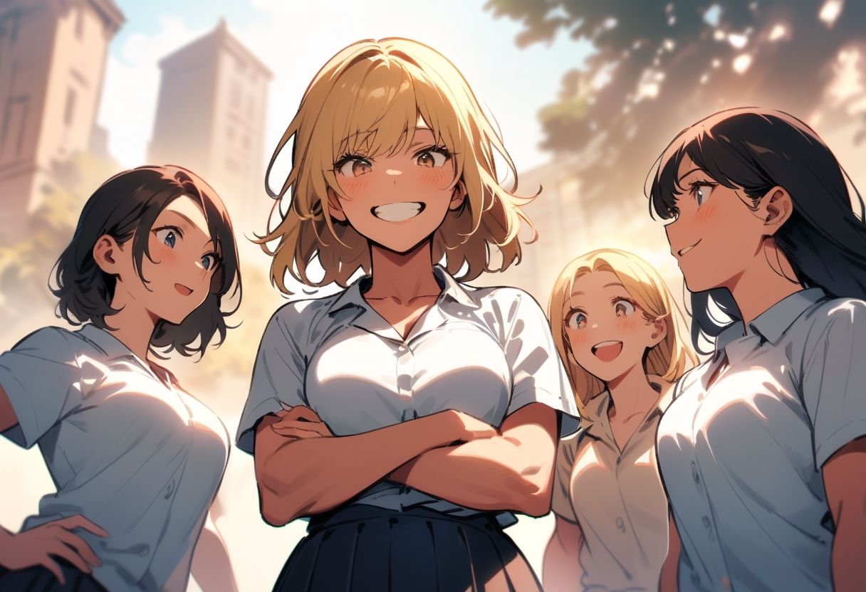 サンプル画像1:M男向けCFNMボイス  恥ずかしい短小包茎いじめ  女子校通学路編【第4話】女子校の可愛い女の子達の前で全裸にされて小さい包茎チンポ丸出しで踊らされる屈辱(CFNM女学園) [d_613895]