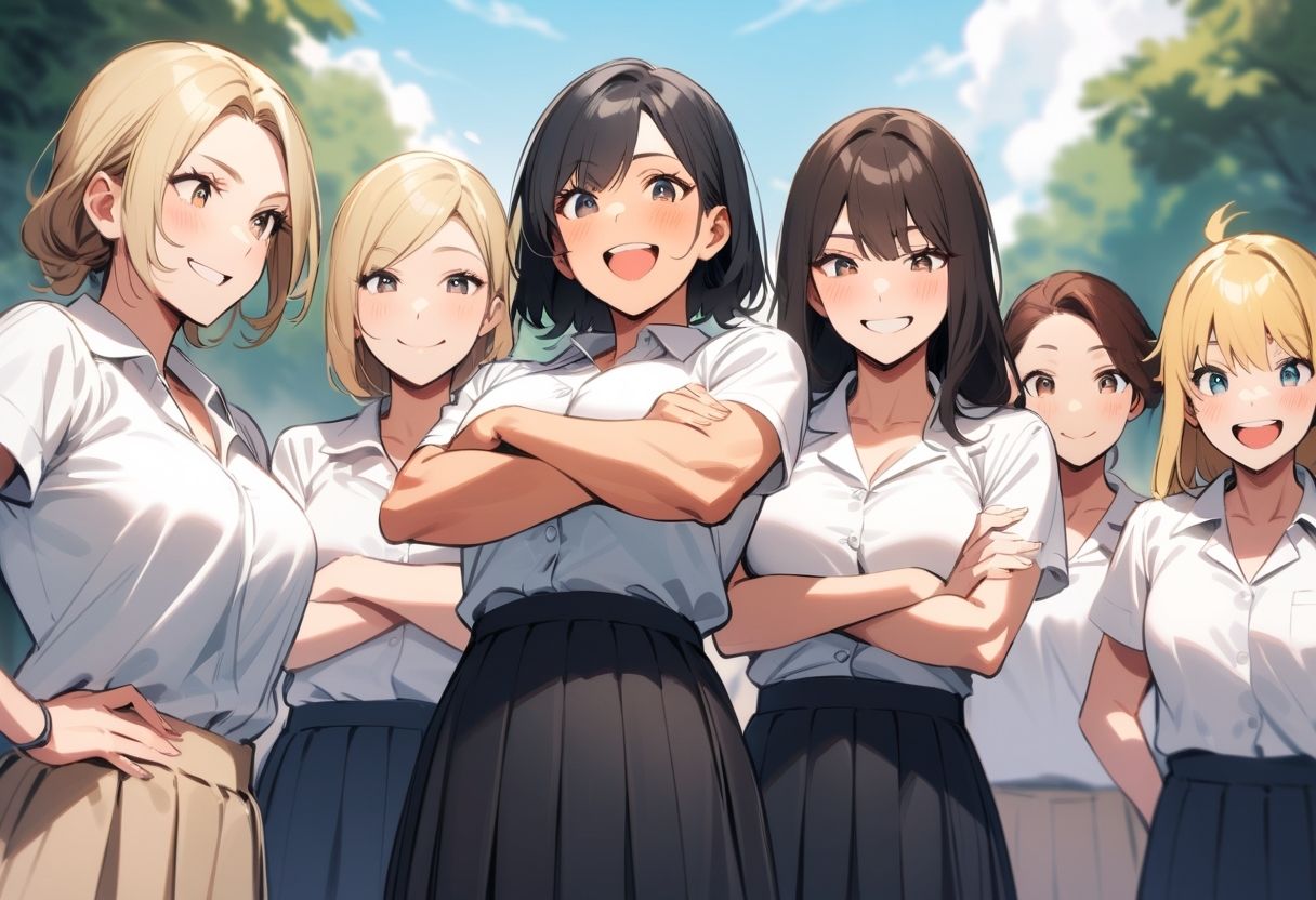 サンプル画像2:M男向けCFNMボイス  恥ずかしい短小包茎いじめ  女子校通学路編【第4話】女子校の可愛い女の子達の前で全裸にされて小さい包茎チンポ丸出しで踊らされる屈辱(CFNM女学園) [d_613895]