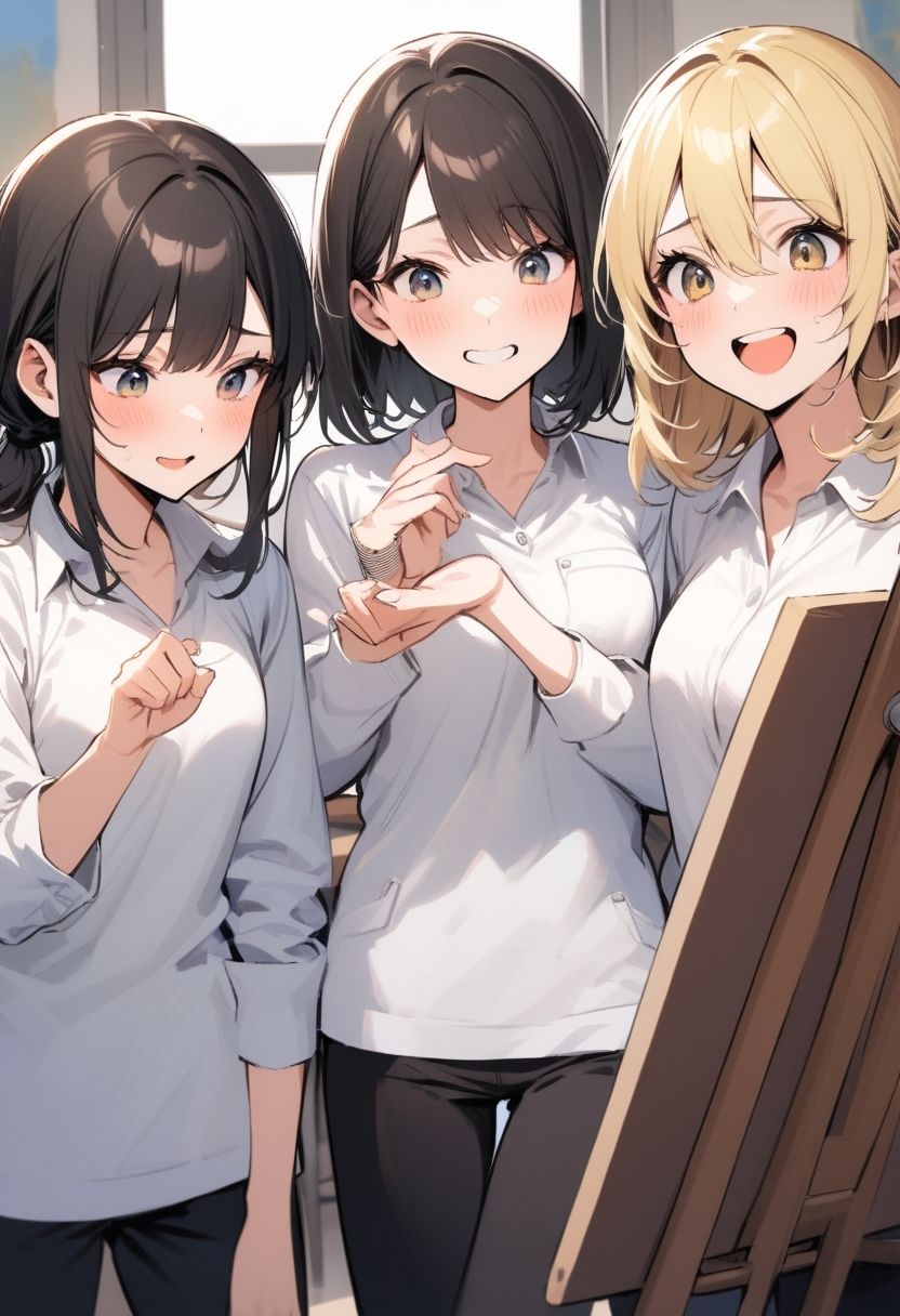 有栖川アリサのCFNM体験談 女子美大でヌードモデル!大勢の女子大生に小さな包茎チンポを笑われてしまう羞恥と屈辱のデッサン授業! 画像7