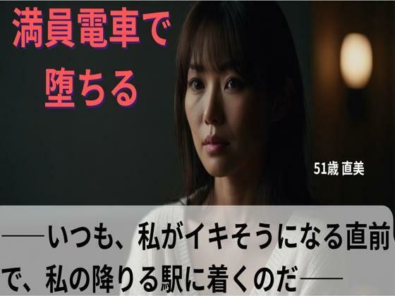【シニア恋愛】「満員電車で堕ちる」〜いつも、私がイキそうになる直前で、私の降りる駅に着く〜51歳 直美【官能朗読】