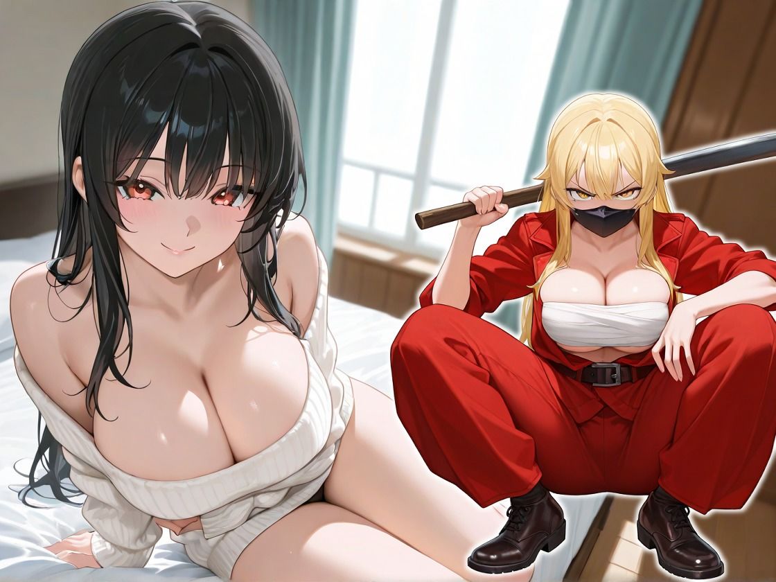 爆乳レディース総長を助けたら惚れられて、清楚系美少女になって恩返しエッチしに来た話【中出し/ラブラブ/暴走族】 画像3