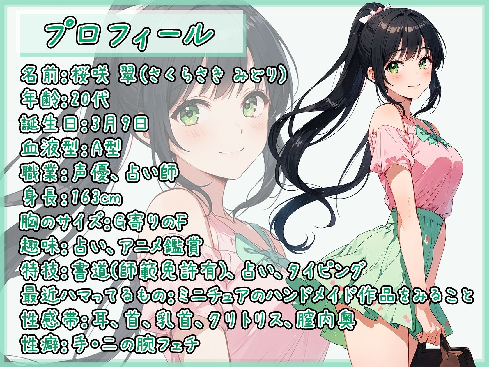 サンプル画像1:【排尿音】フリーランス声優＆占い師 桜咲翠「おやつの時間に我慢後のおしっこ」【桜咲翠】(G-Sound) [d_617686]