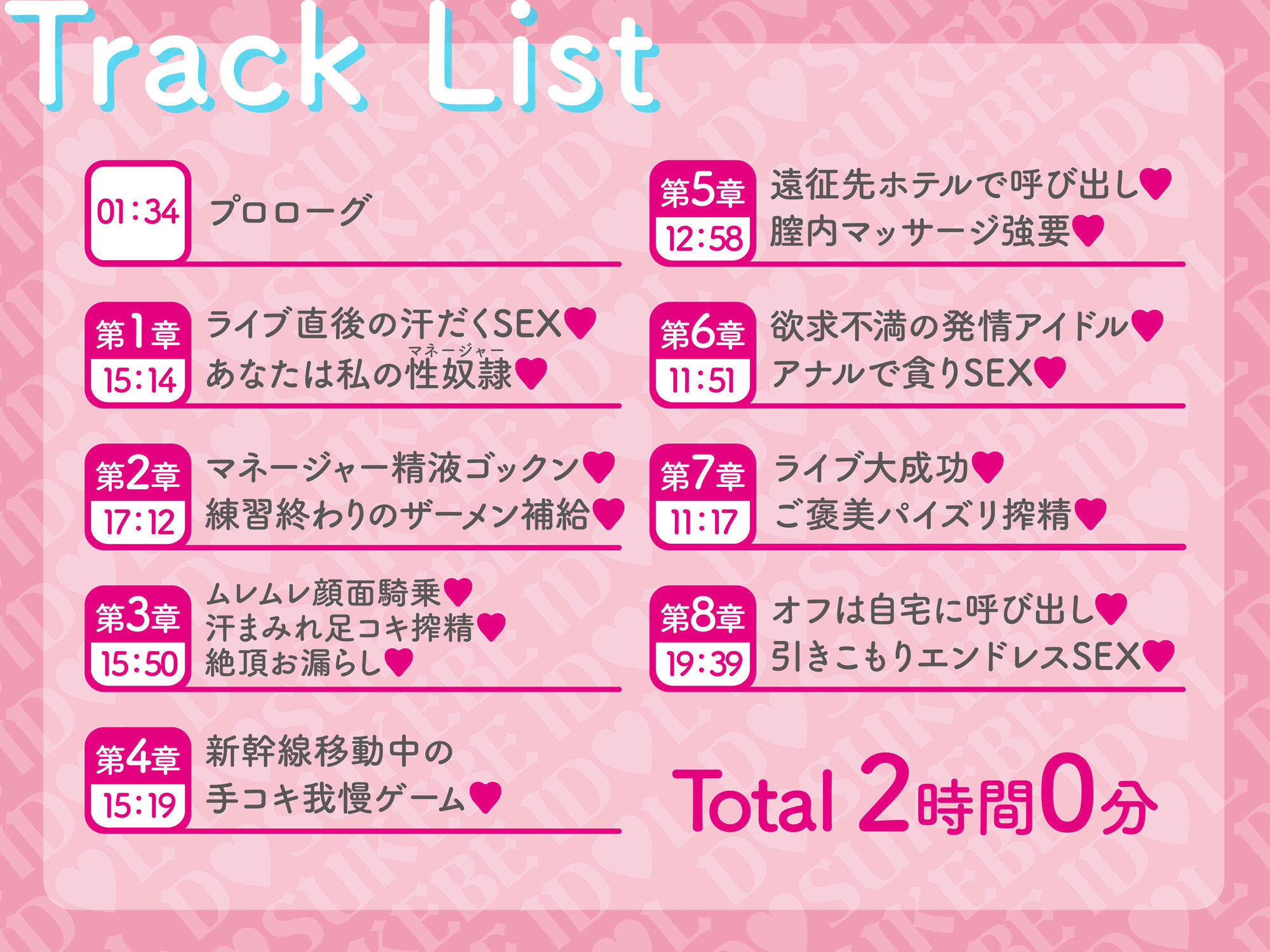 【逆レ】【貞操観念逆転】どすけべアイドルの性処理係(マネージャー)〜貞操観念の逆転した世界で担当アイドルの性処理をすることになってしまったマネージャーのアナタ〜 画像2