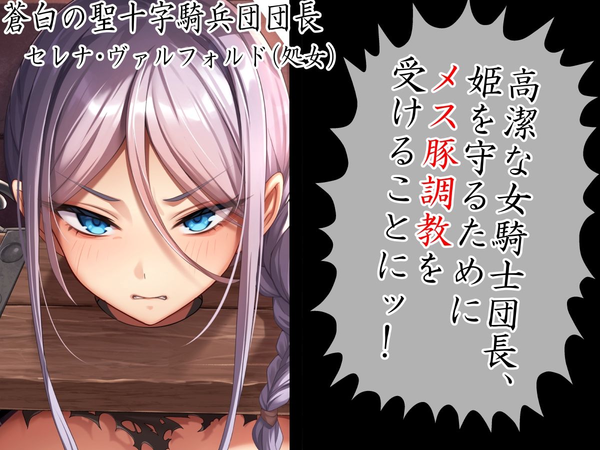 高潔女騎士団長、無様なる陥落！ 男前→メス豚化ッ！！_1